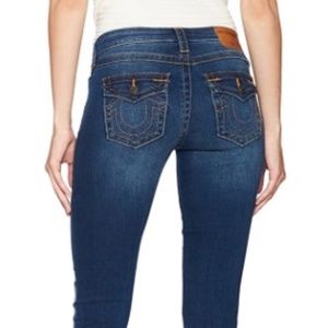 True Religion Womens Becca Mid Rise Bootcut Jean